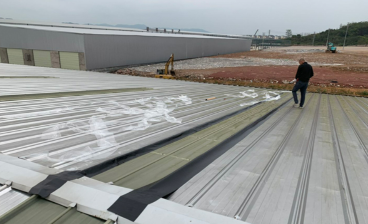 云城厂房屋面防水维修案例